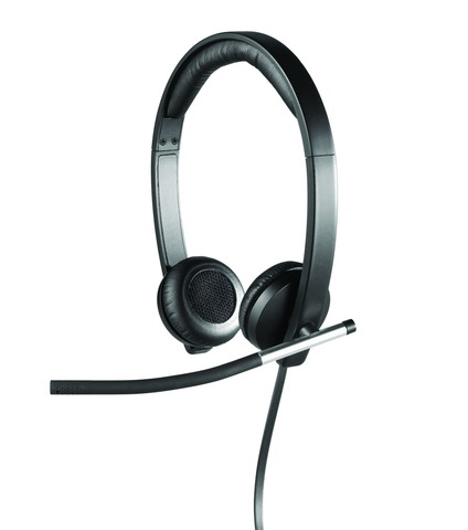 LOGITECH H650e Dual USB Wired Headset