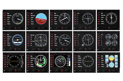 LOGITECH Flight Instrument Panel [945-000008] -1